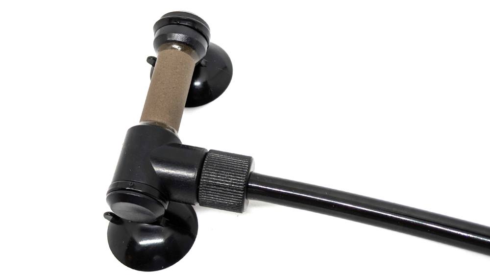 Tighten compression collar to hold the tubing
