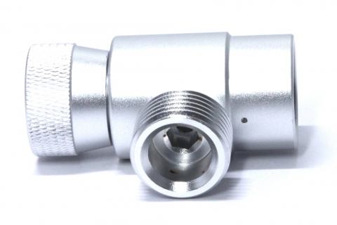 View of male thread of Advanced SodaStream Adapter for Australia and New Zealand