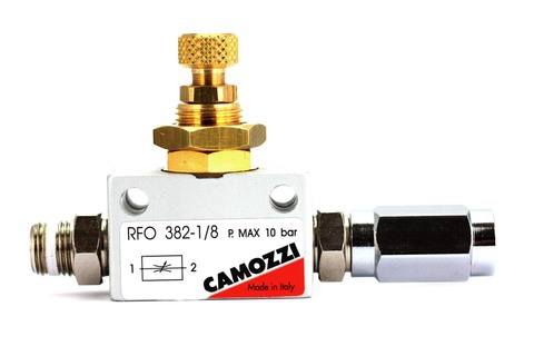 Photo of Camozzi Precision Flow Controller with Stufand Extension