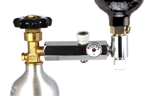 Refilling a CGA 320 Paintball cylinder