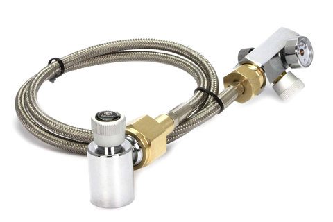 The CGA 320 refill adapter with connection hose