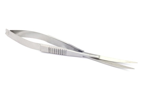 Photo of curved spring scissors for aquarium plants